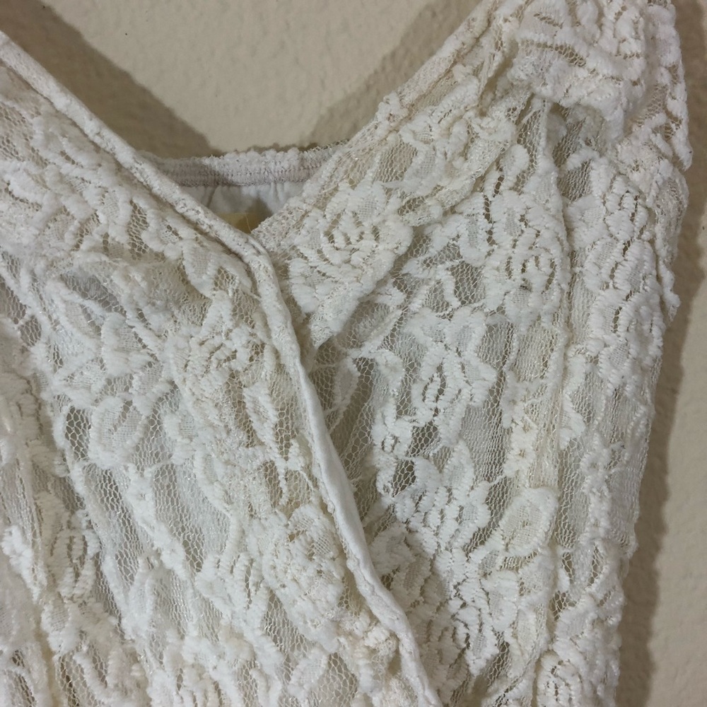 Hollister lace tank romper - Picture 3 of 6